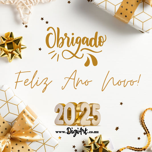 Promoção de Fim de Ano: Obrigado e Feliz Ano Novo!