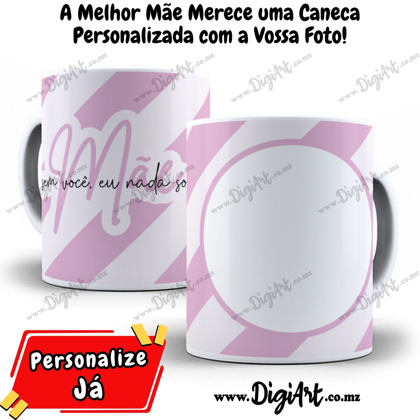 Caneca com Foto para Mãe