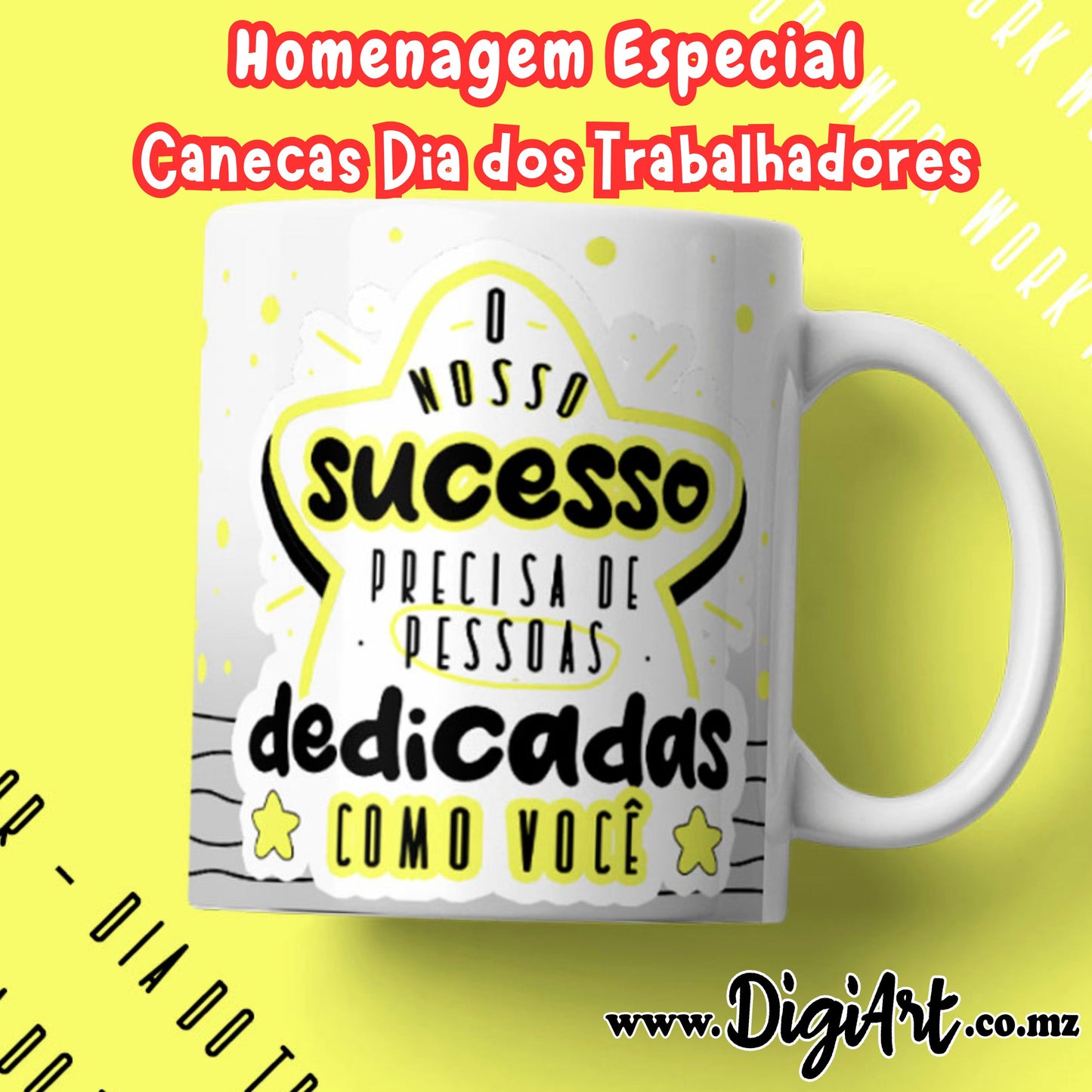 Caneca - Dia dos Trabalhadores
