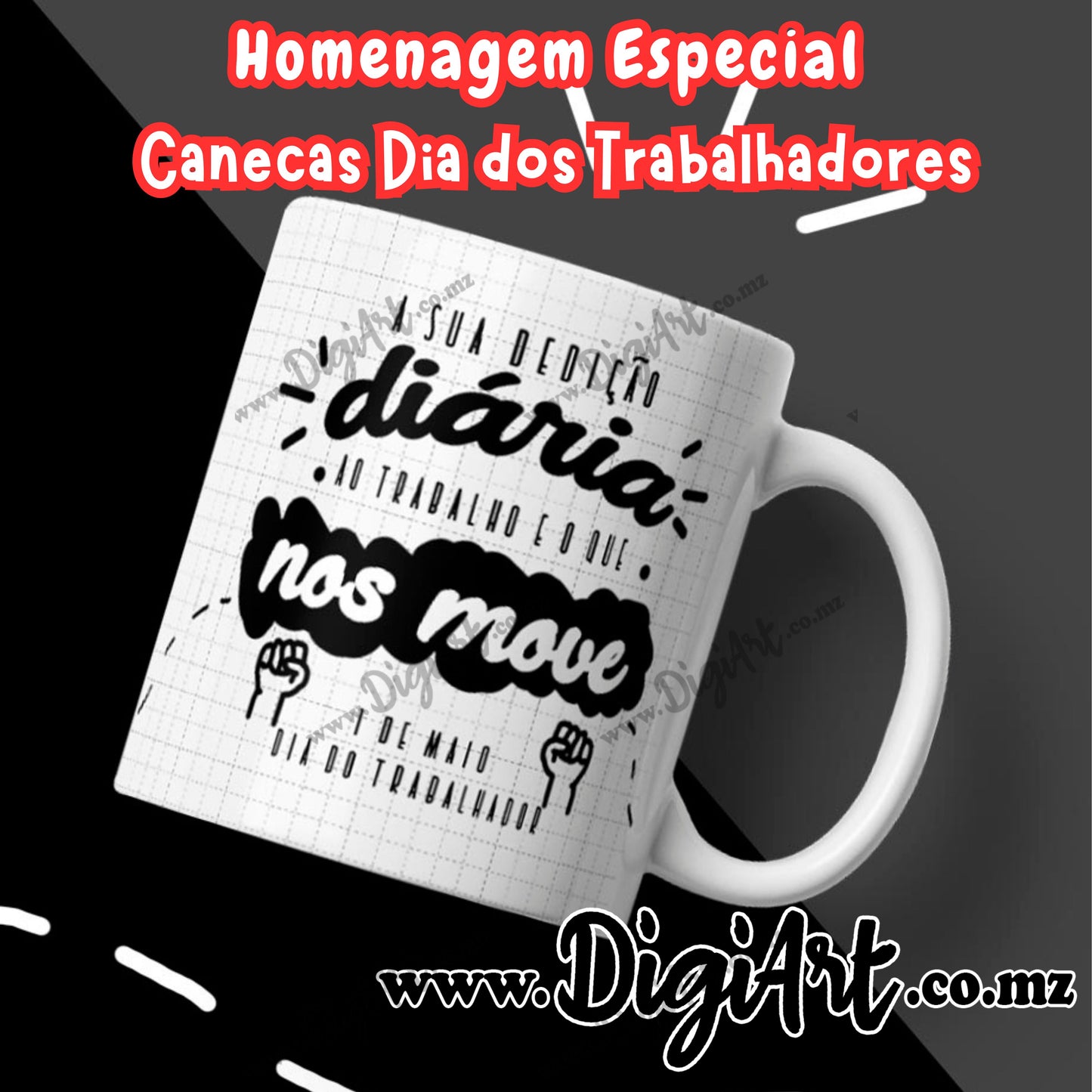 Caneca - Dia dos Trabalhadores