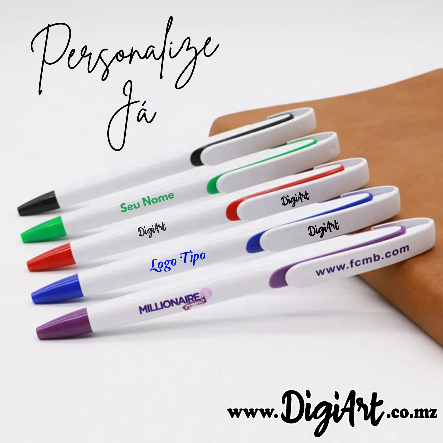 Canetas Personalizadas - Divulgue a Sua Marca com Estilo!
