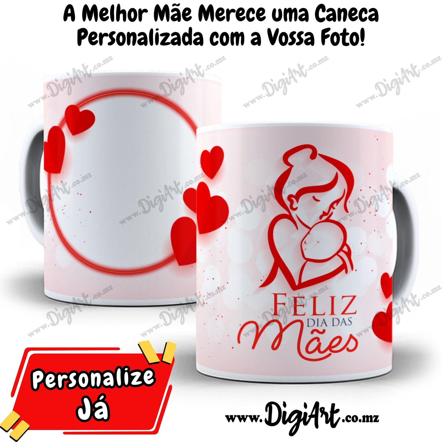 Caneca com Foto para Mãe