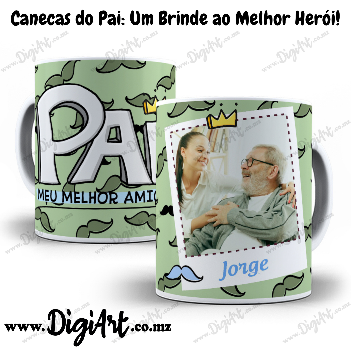 Chavena para Dia dos Pais