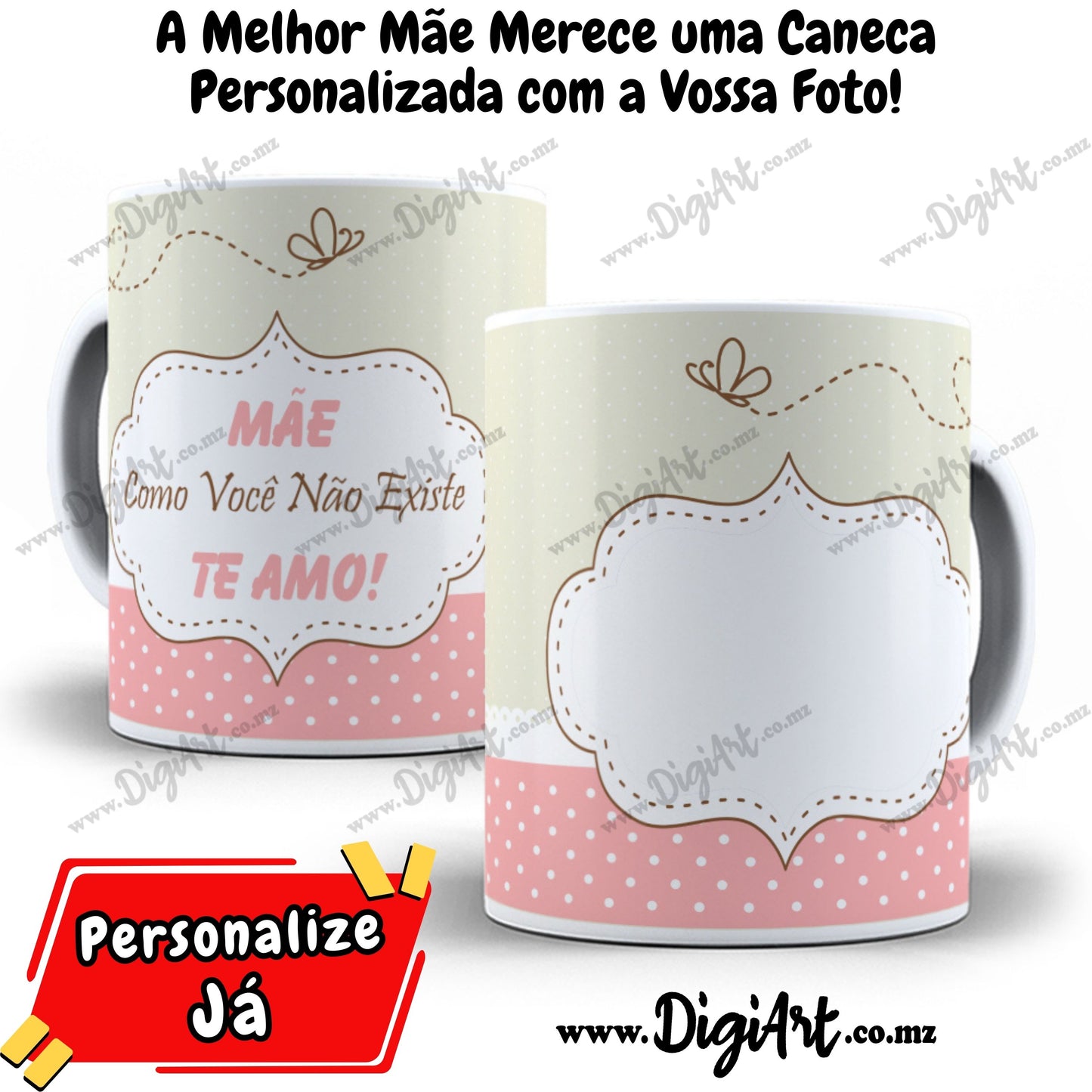 Caneca com Foto para Mãe