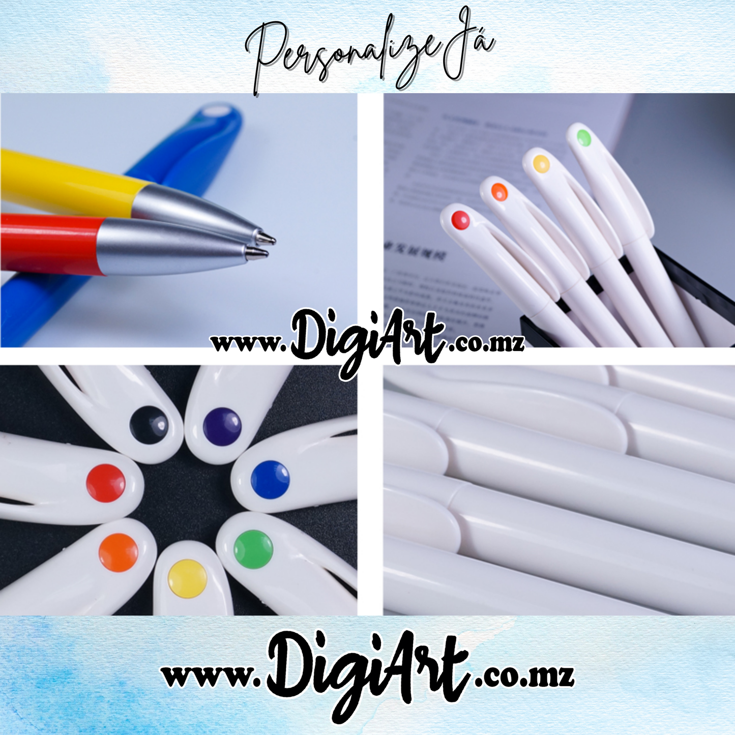 Canetas Personalizadas - Divulgue a Sua Marca com Estilo!