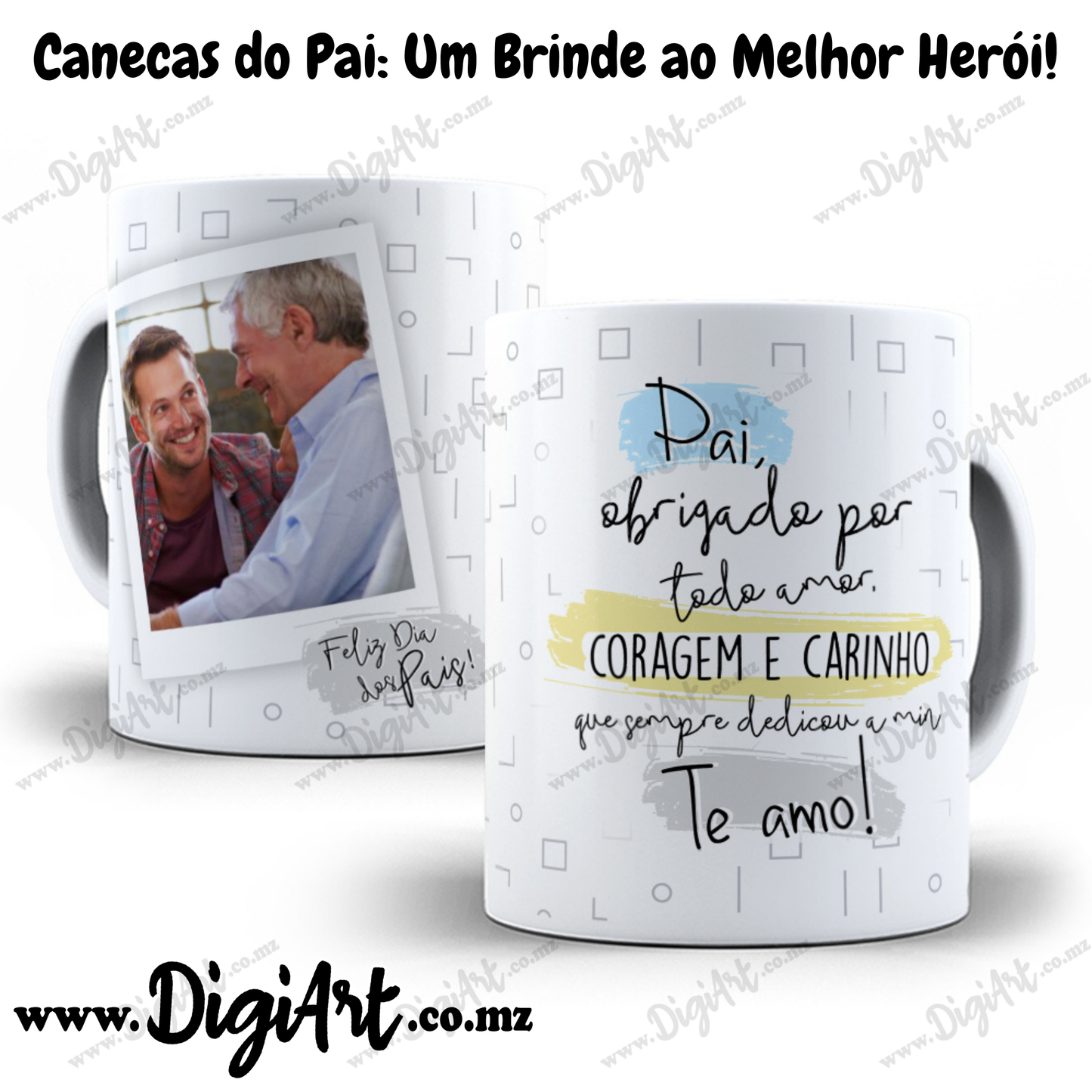 Chavena para Dia dos Pais