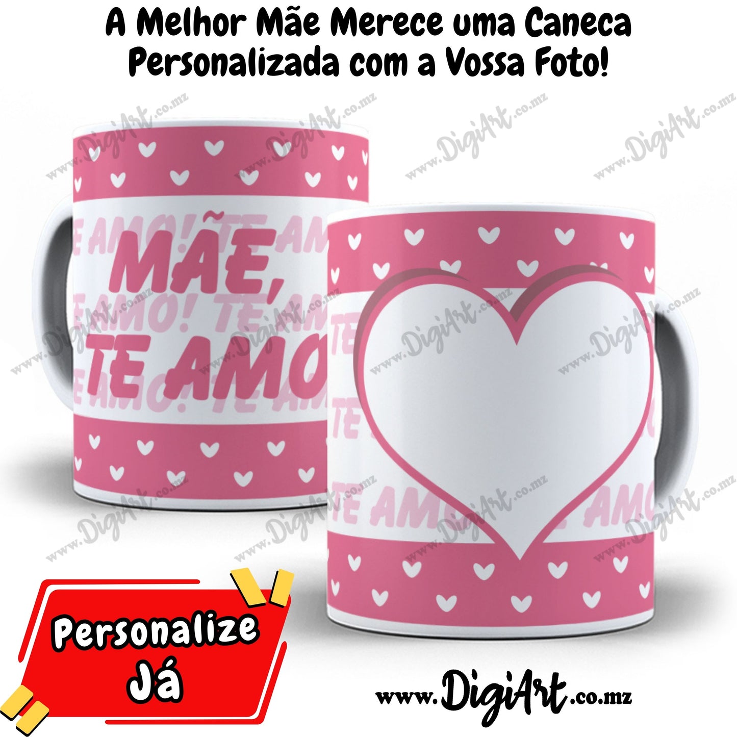 Caneca com Foto para Mãe