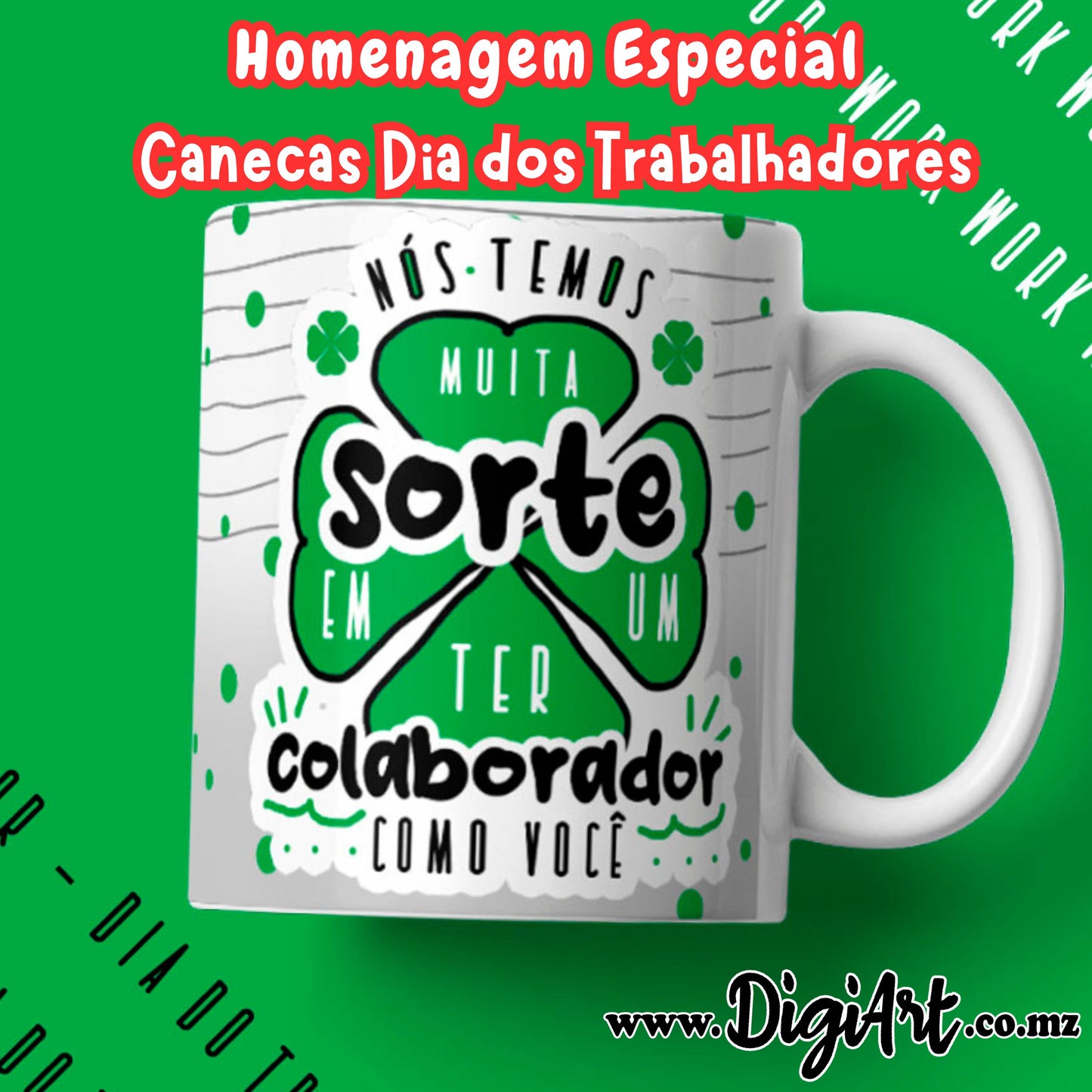 Caneca - Dia dos Trabalhadores