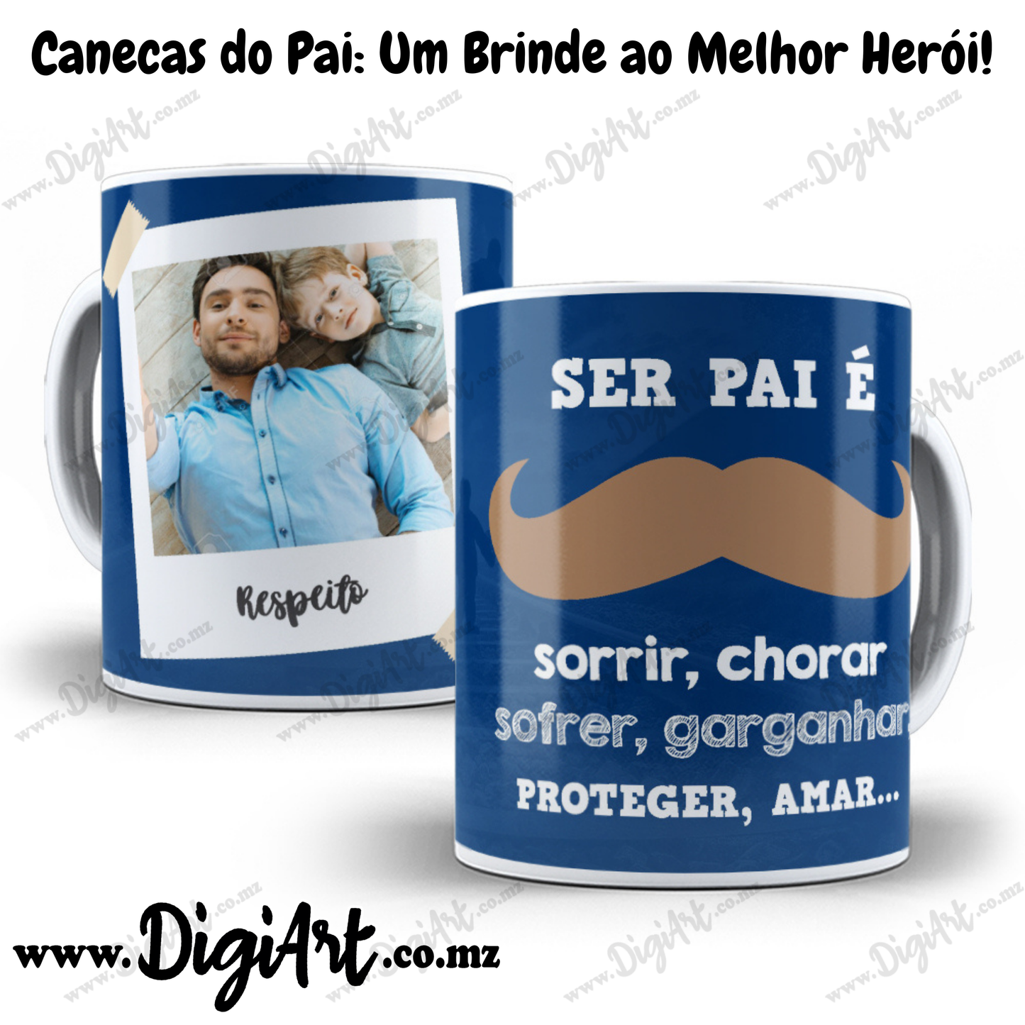 Chavena para Dia dos Pais