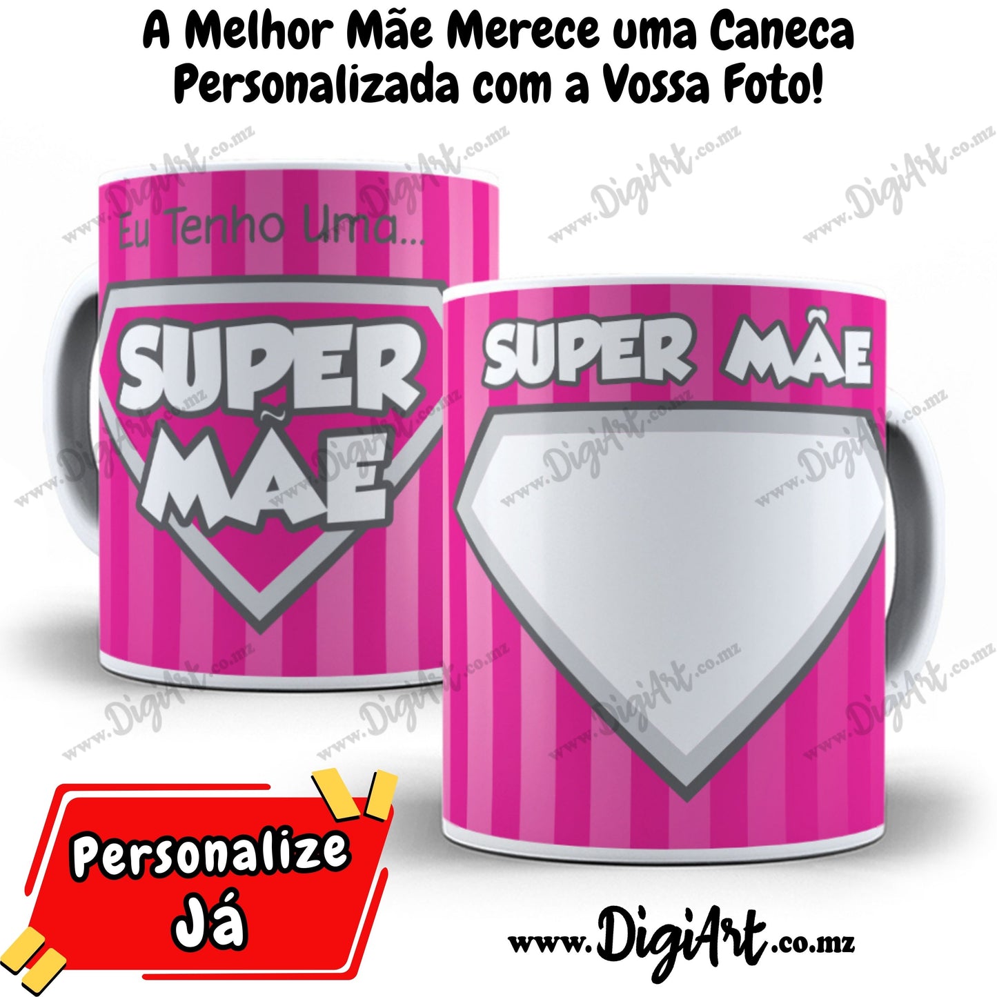 Caneca com Foto para Mãe