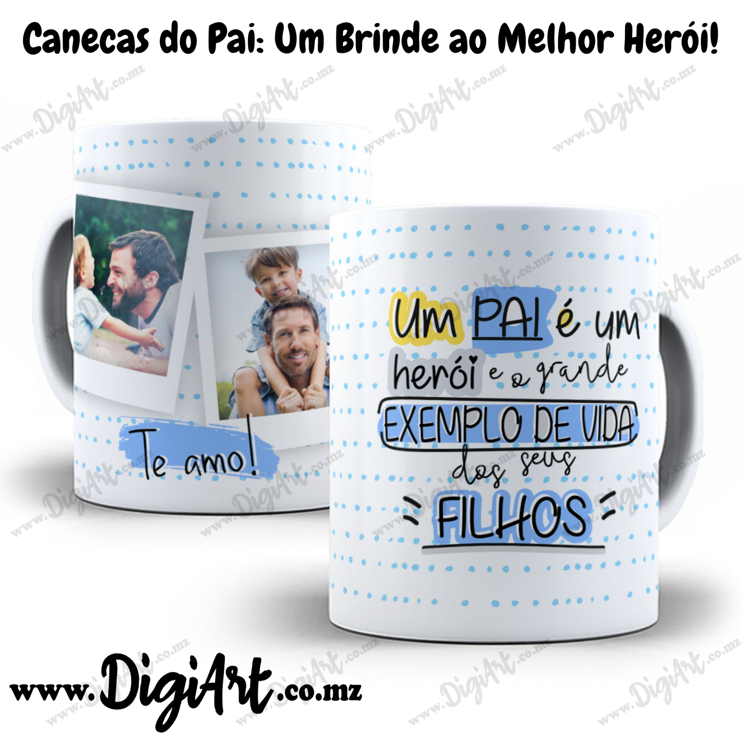 Chavena para Dia dos Pais