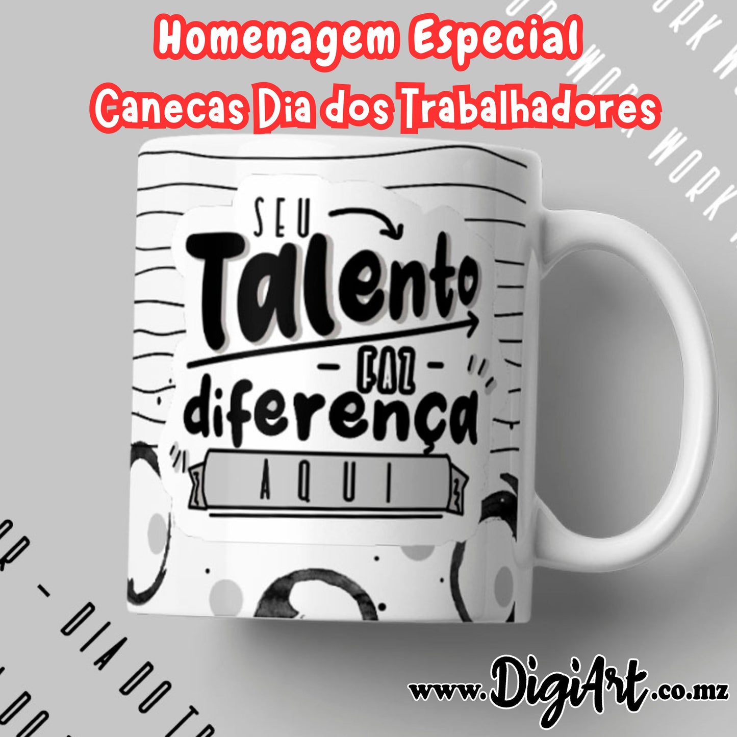 Caneca - Dia dos Trabalhadores