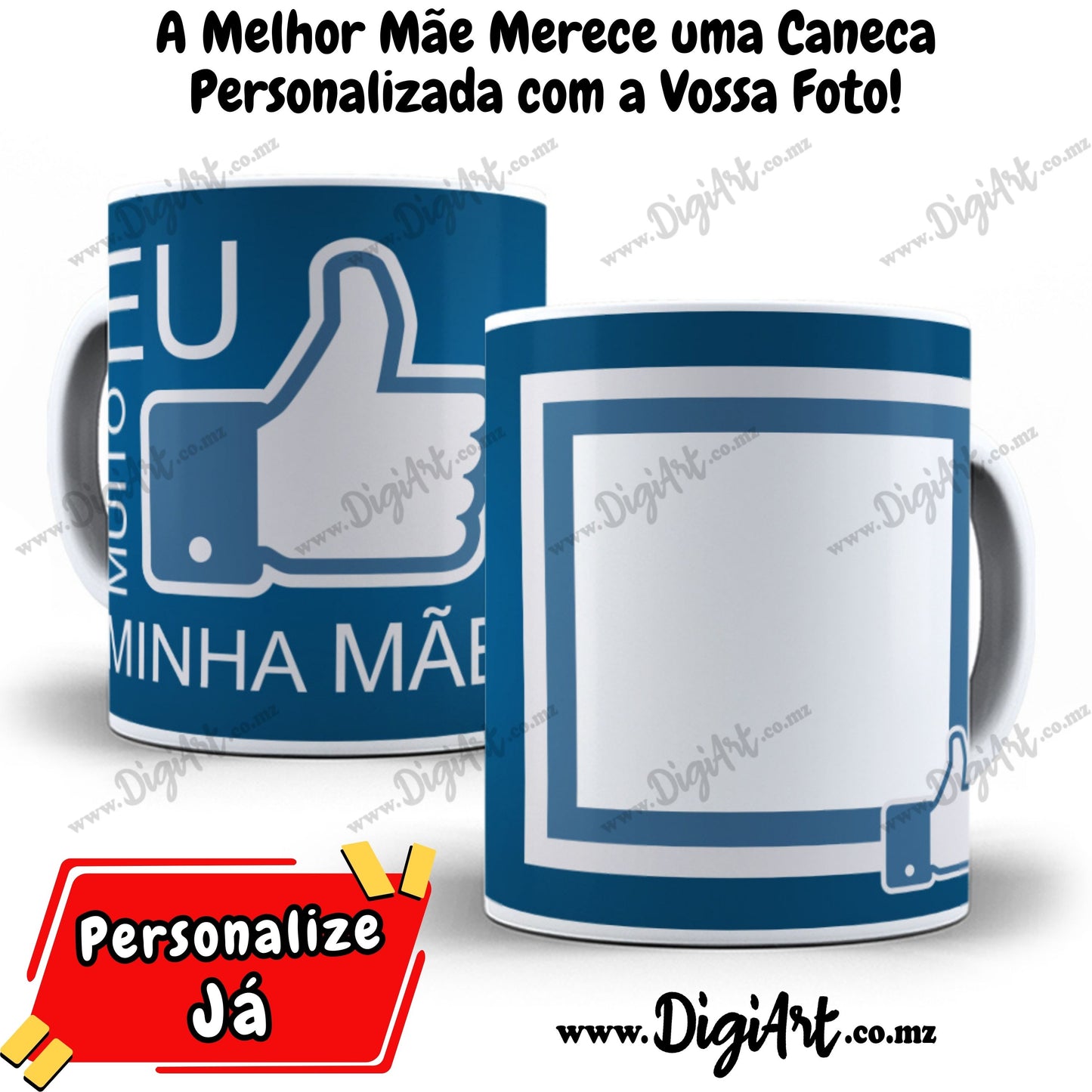 Caneca com Foto para Mãe