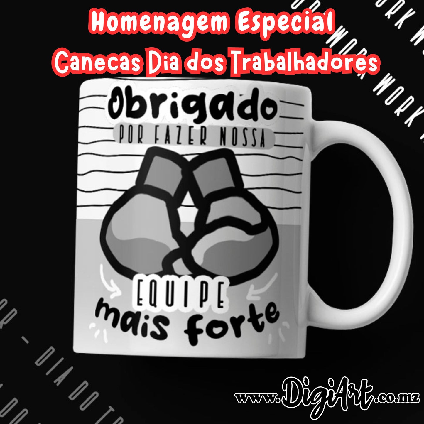 Caneca - Dia dos Trabalhadores