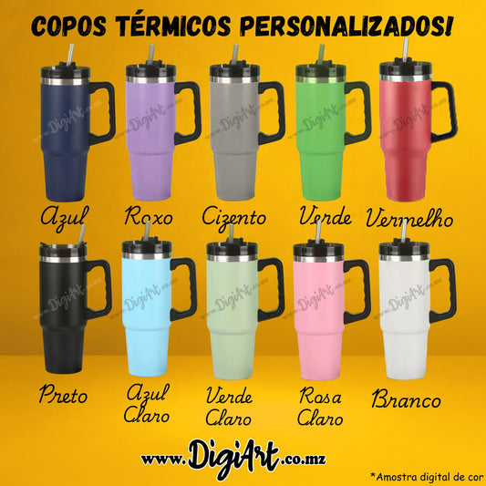 Copos Térmicos Personalizados! 890ml
