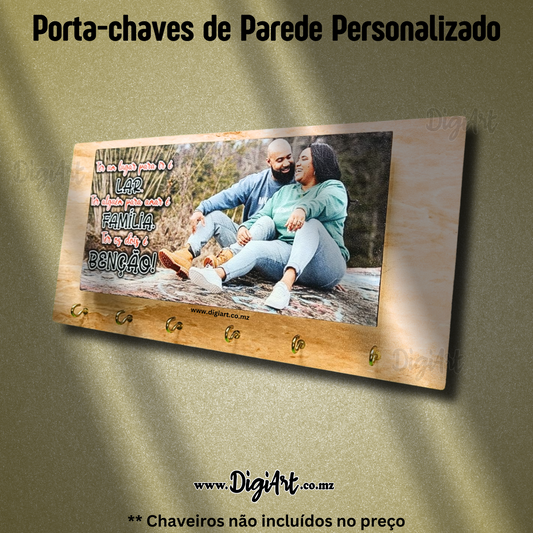 Porta-chaves de Parede Personalizado