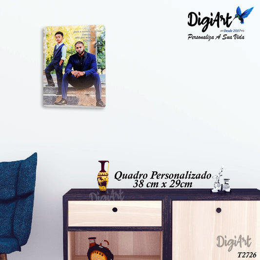 Quadro Retangular Personalizado 29x38cm