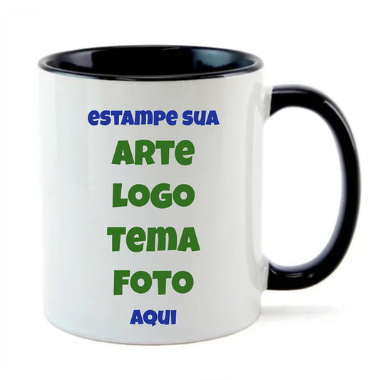 Caneca Personalizada Preta