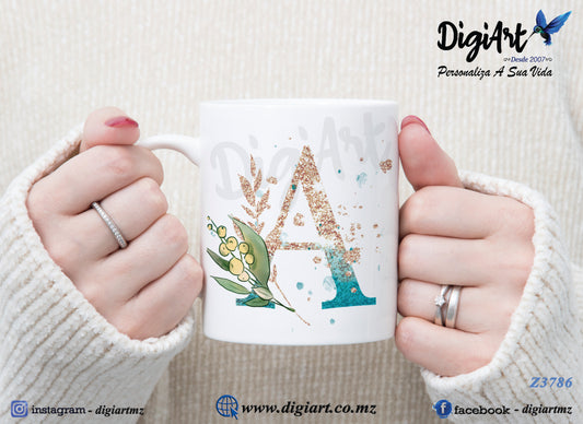 Design para Caneca Personalizada Alfabetos - 1