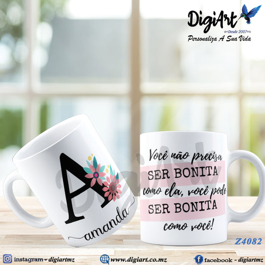 Design para Caneca Personalizada Alfabetos - 2
