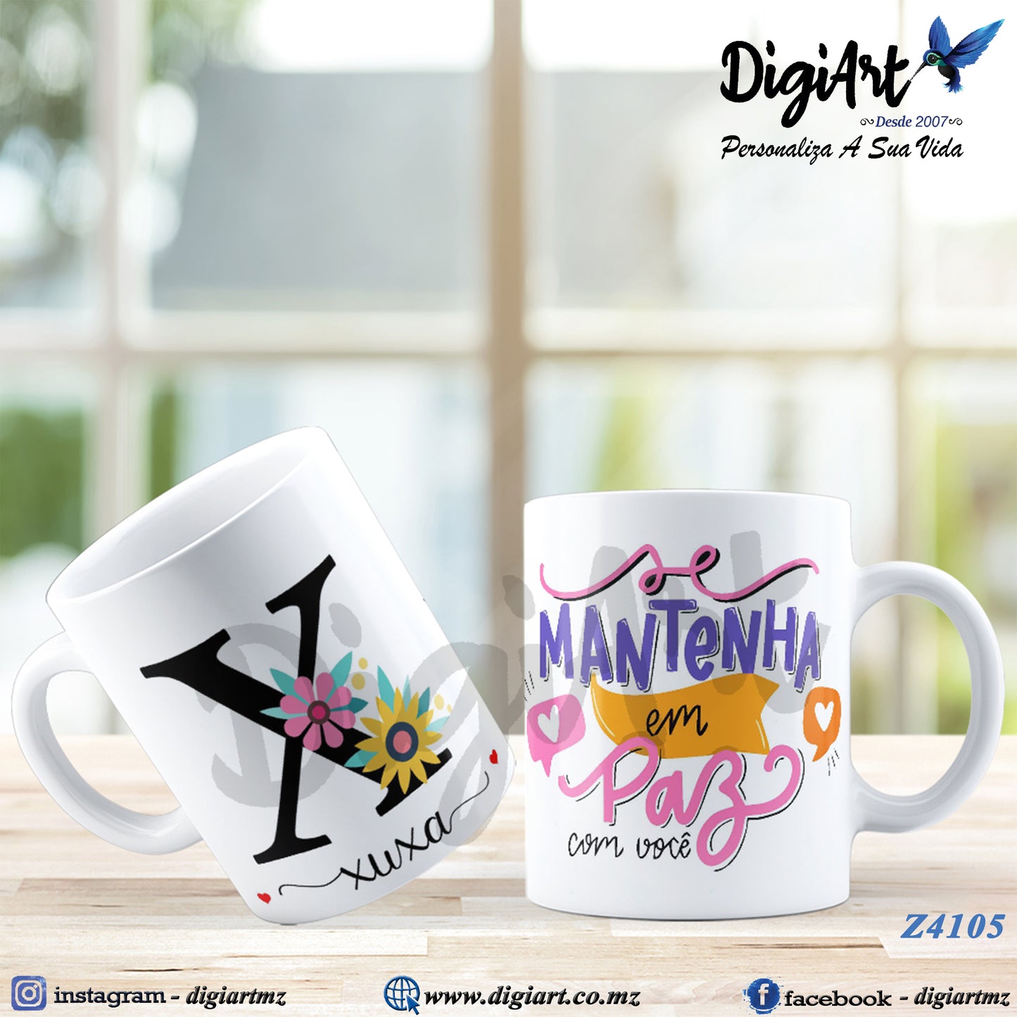 Design para Caneca Personalizada Alfabetos - 2