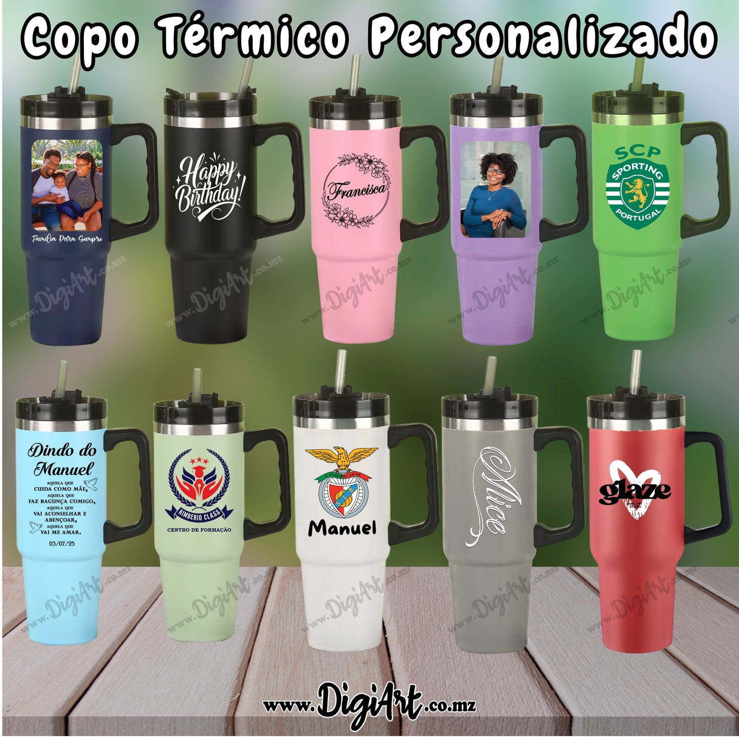 Copos Térmicos Personalizados! 890ml
