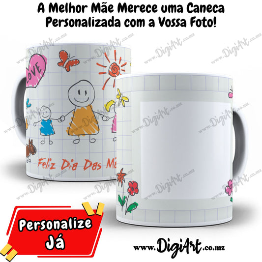 Caneca com Foto para Mãe