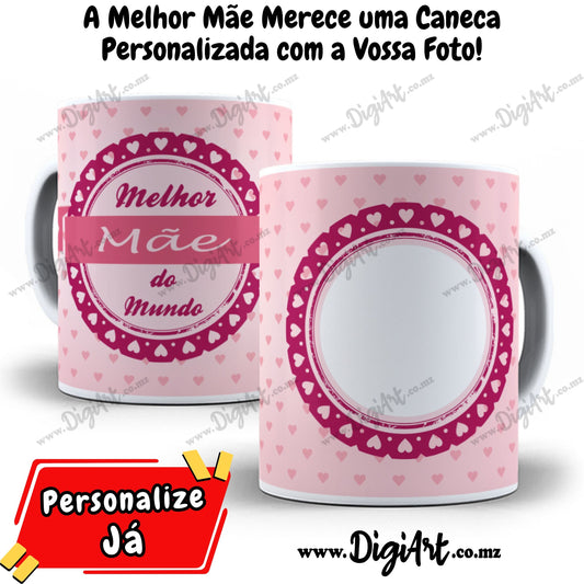 Caneca com Foto para Mãe