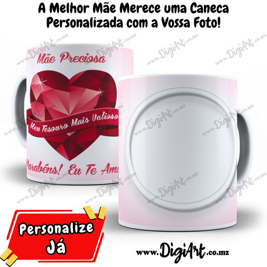 Caneca com Foto para Mãe