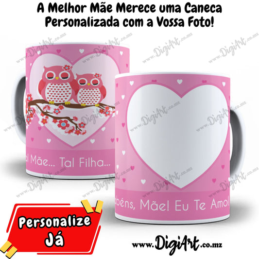 Caneca com Foto para Mãe