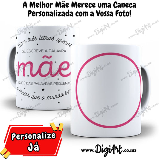 Caneca com Foto para Mãe