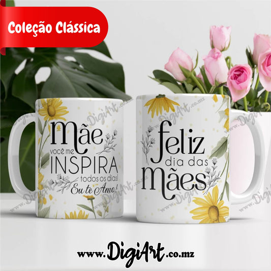 Chavena Clássica para Mãe
