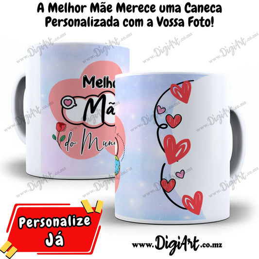 Caneca com Foto para Mãe