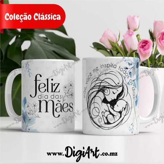Chavena Clássica para Mãe