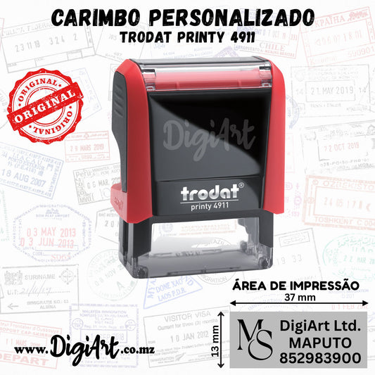 Carimbo Personalizado Trodat Printy 4911