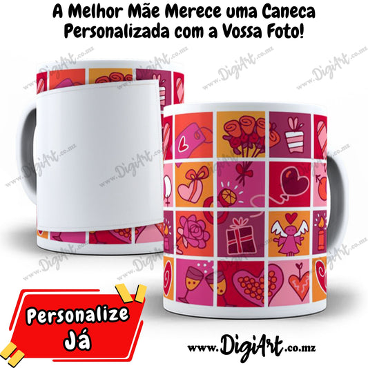 Caneca com Foto para Mãe