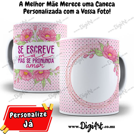 Caneca com Foto para Mãe