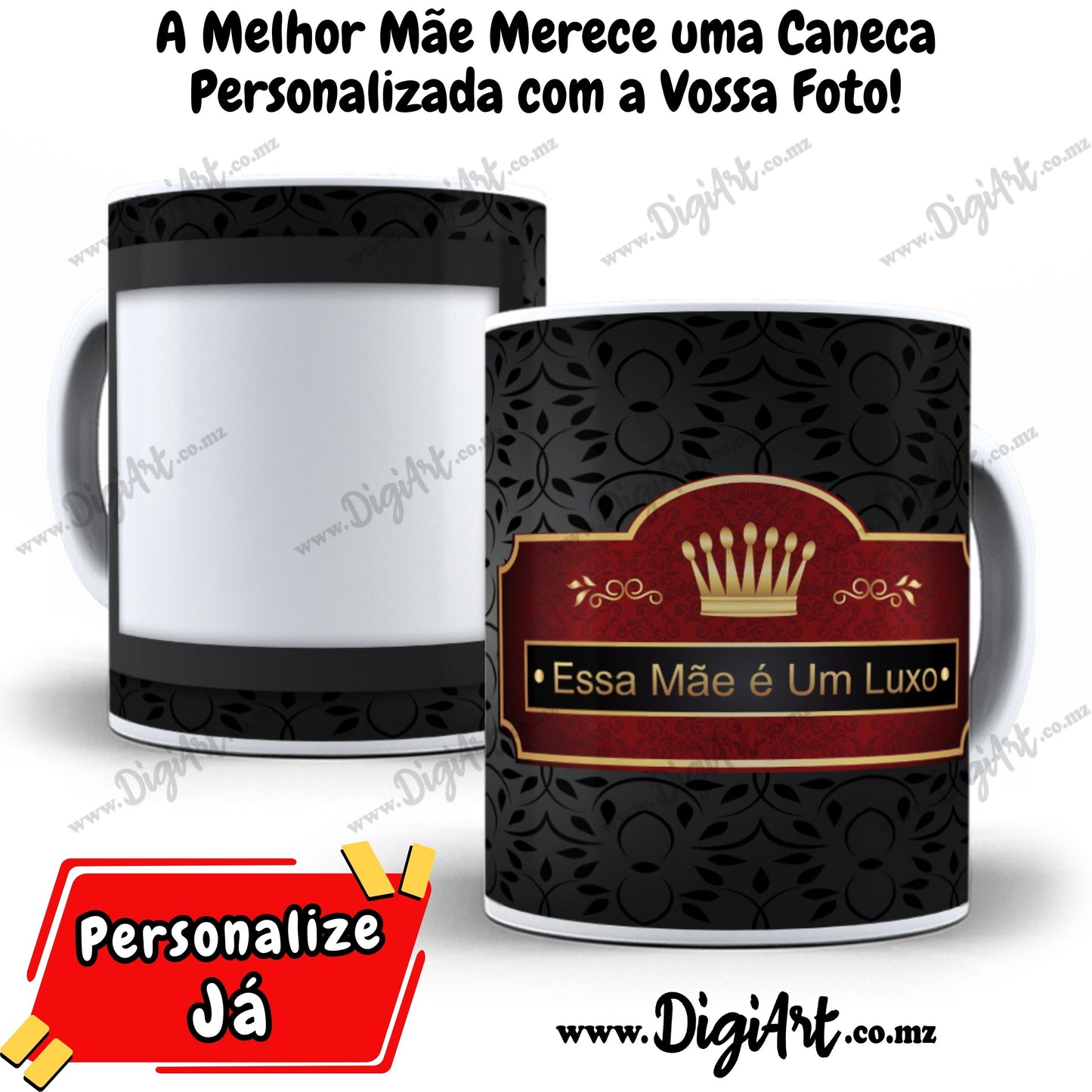 Caneca com Foto para Mãe