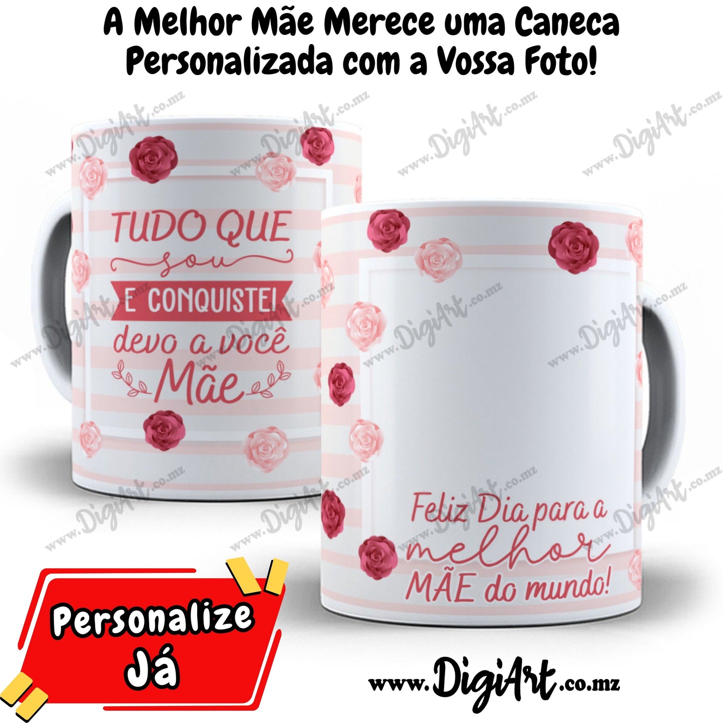 Caneca com Foto para Mãe