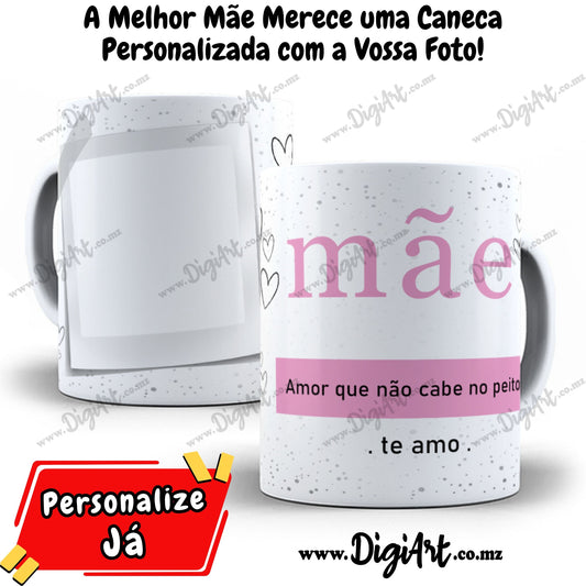 Caneca com Foto para Mãe