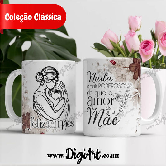 Chavena Clássica para Mãe