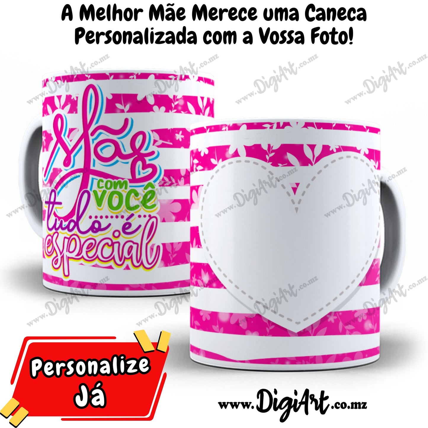 Caneca com Foto para Mãe