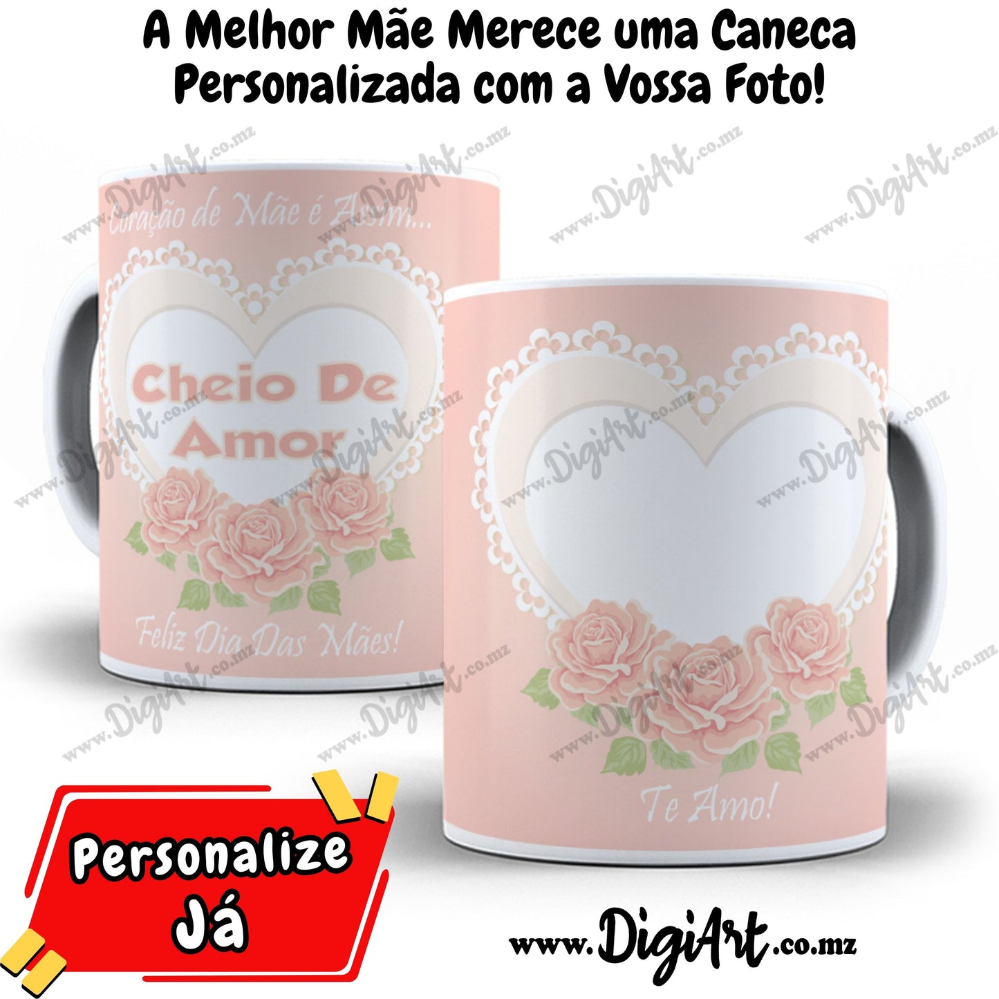 Caneca com Foto para Mãe
