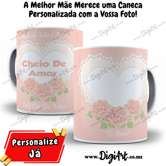 Caneca com Foto para Mãe