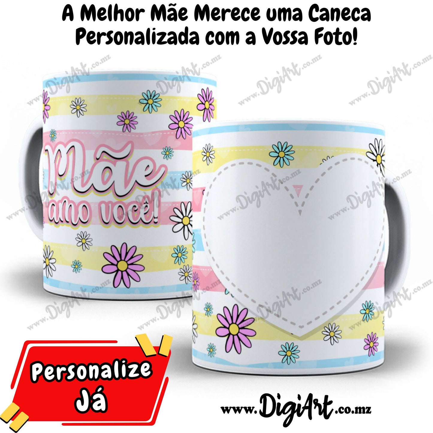 Caneca com Foto para Mãe