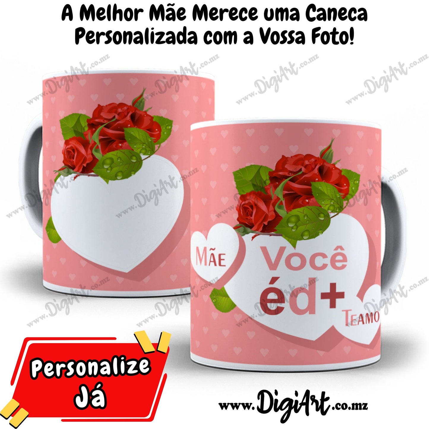 Caneca com Foto para Mãe