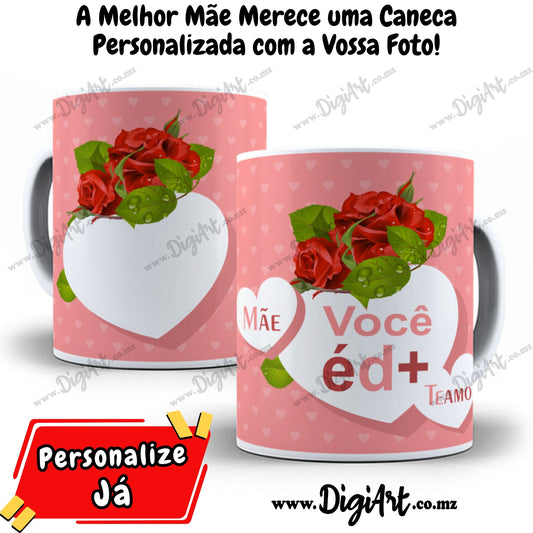 Caneca com Foto para Mãe