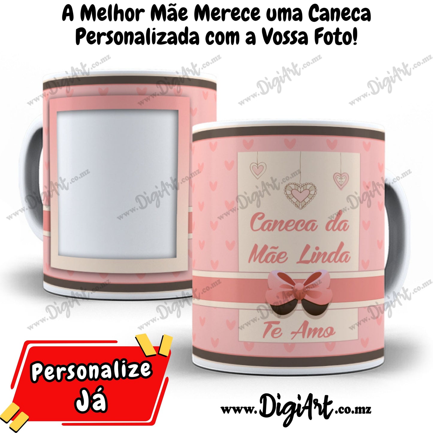Caneca com Foto para Mãe