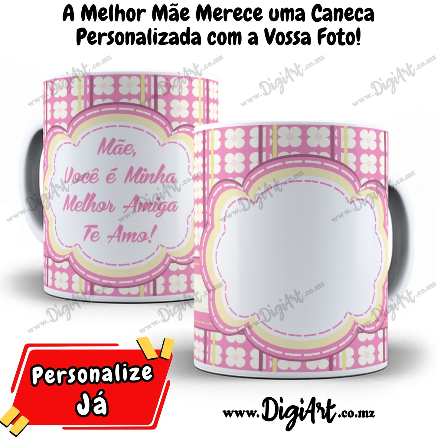 Caneca com Foto para Mãe