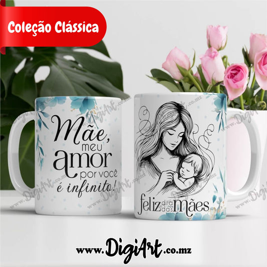Chavena Clássica para Mãe